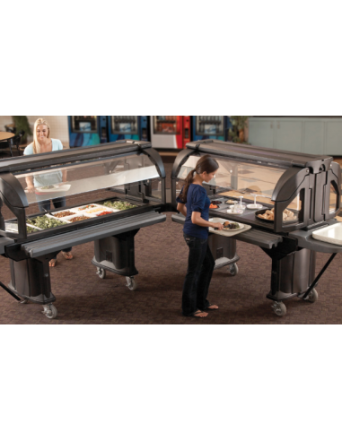 CAMBRO VBRUT6 BARRA PARA ENSALADAS PARA EXTERIORES 