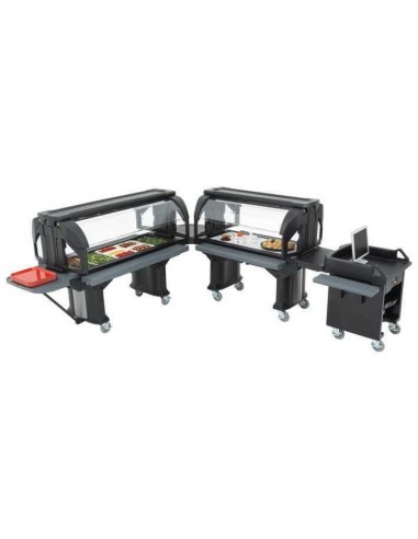 CAMBRO VBRUT6 BARRA PARA ENSALADAS PARA EXTERIORES 