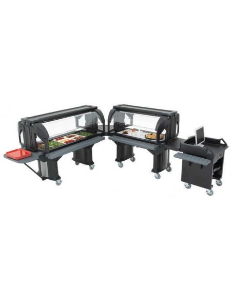 CAMBRO VBRUT6 BARRA PARA ENSALADAS PARA EXTERIORES 