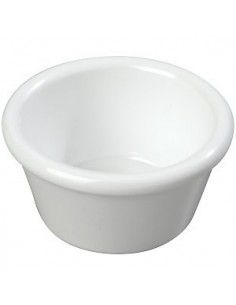 CARLISLE 0852-02 RAMEKIN LISO BLANCO 2 OZ