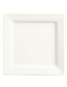 plato cuadrado 26 cm libbey world slate