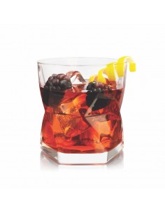 Vaso Rombus Old Fashioned 352 ml 12 oz Crisa 6306