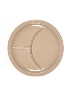 Plato con tres divisiones Melamina Lenomex DP10