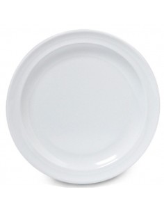 GET DP-506 Plato Trinche 16.5 cm Melamina Blanca