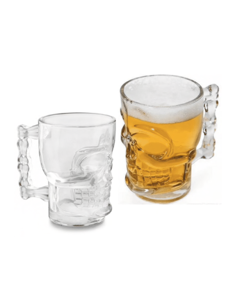 Tarro Cervecero Calavera 513 ml Crisa 216A