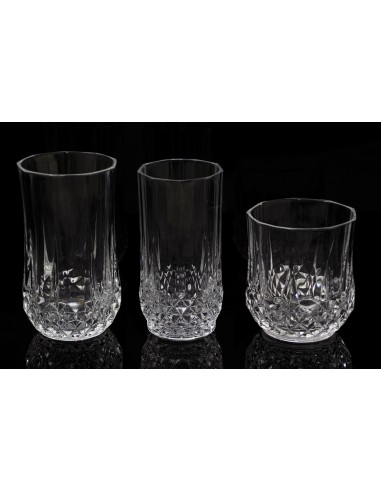 Vasos Cristal D'arques Longchamp Set Navidad