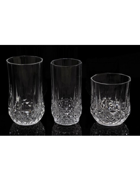 Vasos Cristal D'arques Longchamp Set Navidad