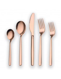 Juego de Cubiertos Cobre Oro Rosado BL286