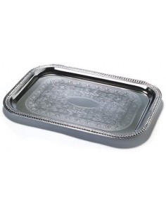 Bandeja para Servir Plateada Winco CMT-1812