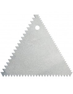 Peine para Betun Triangular Ateco 1446 Icing Comb