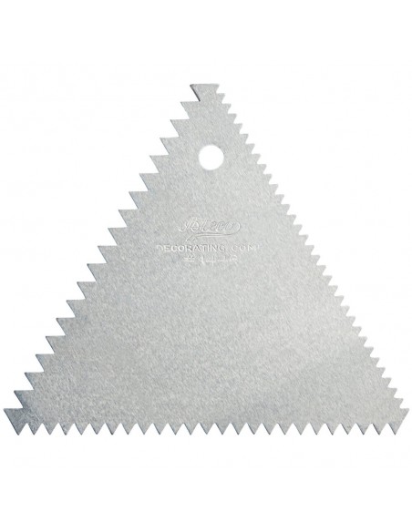 Peine para Betun Triangular Ateco 1446 Icing Comb