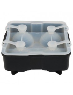 Molde para hielo esfera de silicón Tablecraft BSRT2 2