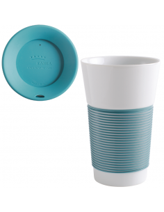 Termo para cafe verde porcelana Kahla cupit 470 ml