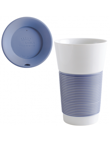 Termo para cafe azul porcelana Kahla cupit 470 ml