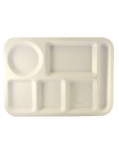 Charola de cinco divisiones Melamina Lenomex DT145
