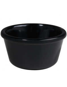 RAMEKIN NEGRO LISO 1.5 OZ