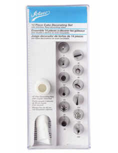 Set de repostería de 14 piezas Duyas Manga y Coupler Ateco 333