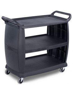 CARRO DE SERVICIO NEGRO CARLISLE CC224303