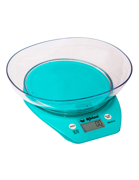 BASCULA ELECTRONICA CON TAZON RHINO DE 5 KG