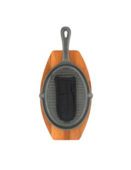 PLATON Y BASE PARA FAJITAS CHEF MASTER 90200