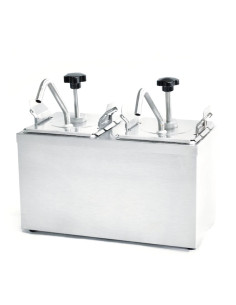 Dispensador de condimentos doble migsa JZF-2