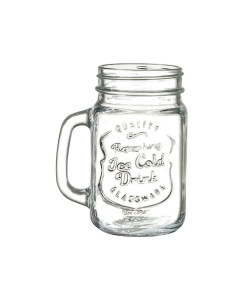 MASON JAR DECORADO CON ASA