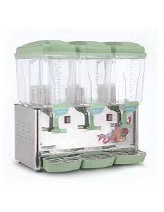 ENFRIADOR DE AGUAS FRESCAS DE TRES TANQUES DE 15 LITROS MIGLYJ-345