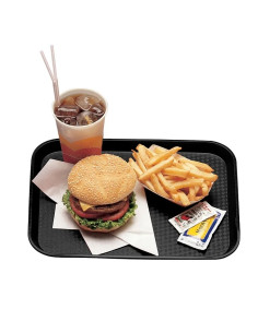 Charola fast food negra 35x45 cm Cambro 1418FF