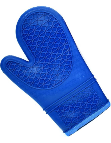 GUANTE DE SILICON AZUL