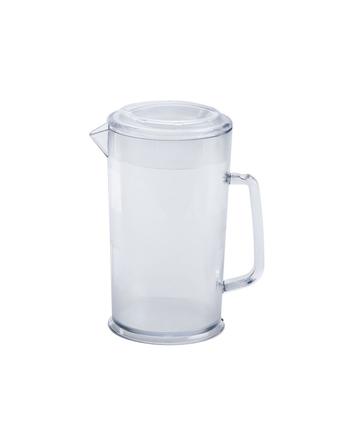 BESPORTBLE Jarra de vidrio con tapa – Juego de 2 jarras de agua  de vidrio de 20 onzas / 20.3 fl oz – Jarra transparente para cerveza fría para  agua, limonada